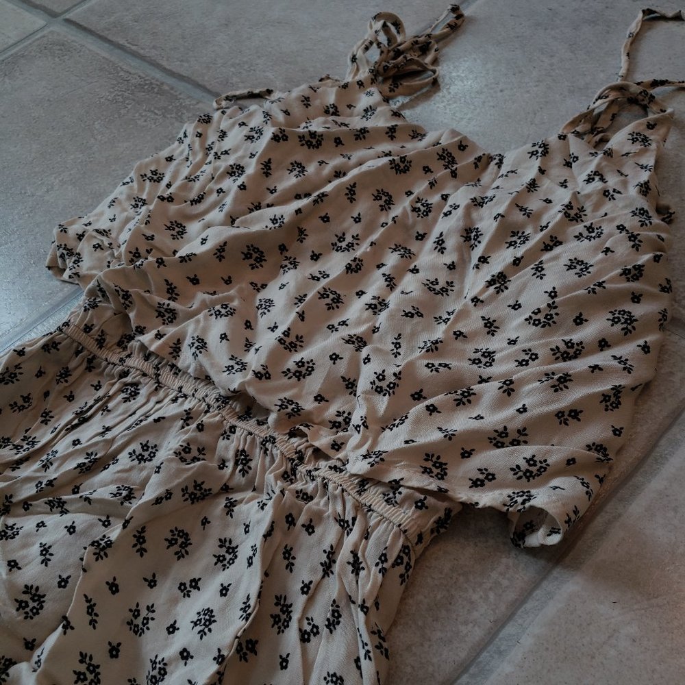Ladies Breezy Daisy Cottage Maxi Day Dress